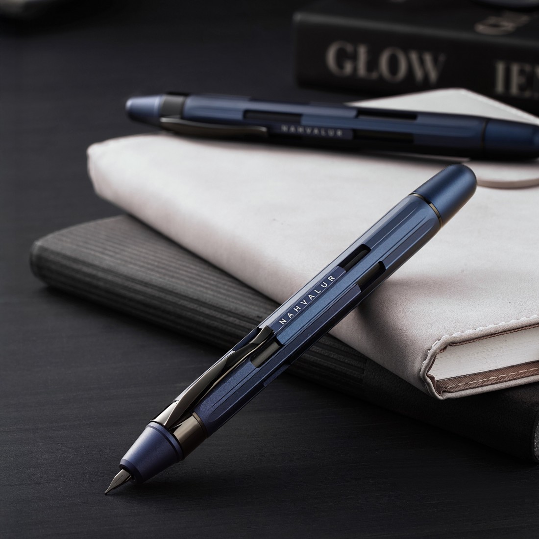 Nahvalur Eclipse Cobalt Blue Fountain Pen