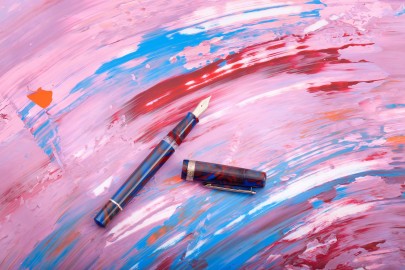 Nahvalur Schuylkill Dragonet Sapphire Fountain Pen