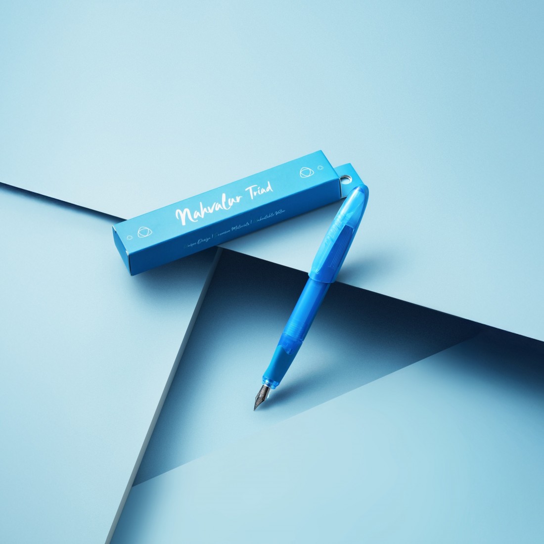 Nahvalur Triad Blue Fountain Pen