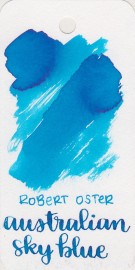 Robert Oster Australian Sky Blue signature ink 50ml  50100