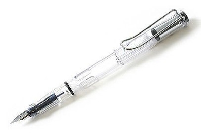 Lamy Vista Transparent Fountain Pen 012