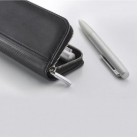 Lamy A403,  Leather Case with Zip for 2 Pens