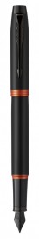 Parker IM Vibrant Rings flame orange Fountain Pen