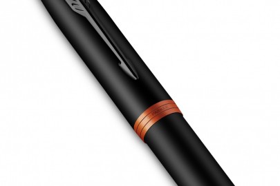 Parker IM Vibrant Rings flame orange Fountain Pen