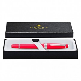 Cross Bailey Light Red Chrome AT0745-7 Rollerball Pen