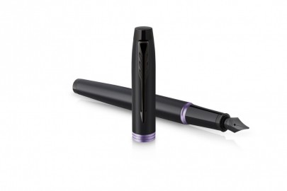 Parker IM Vibrant Rings amethyst purple 2022 Fountain Pen