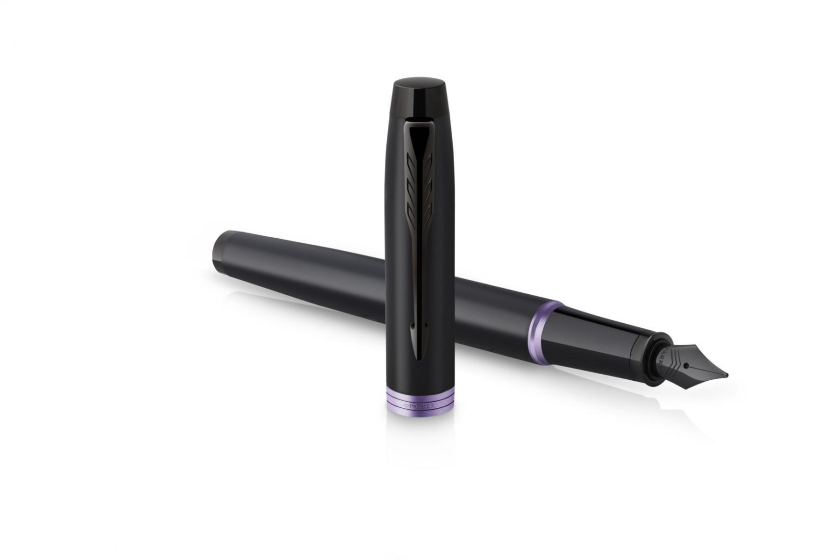 Parker IM Vibrant Rings amethyst purple 2022 Fountain Pen