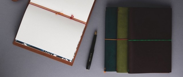 Paper Republic grand voyageur [xl] chestnut leather journal