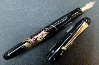 Namiki Nippon Art maki-e Ukiyo-e Taira no Kagekiyo, FN-4M-UKA, Fountain pen