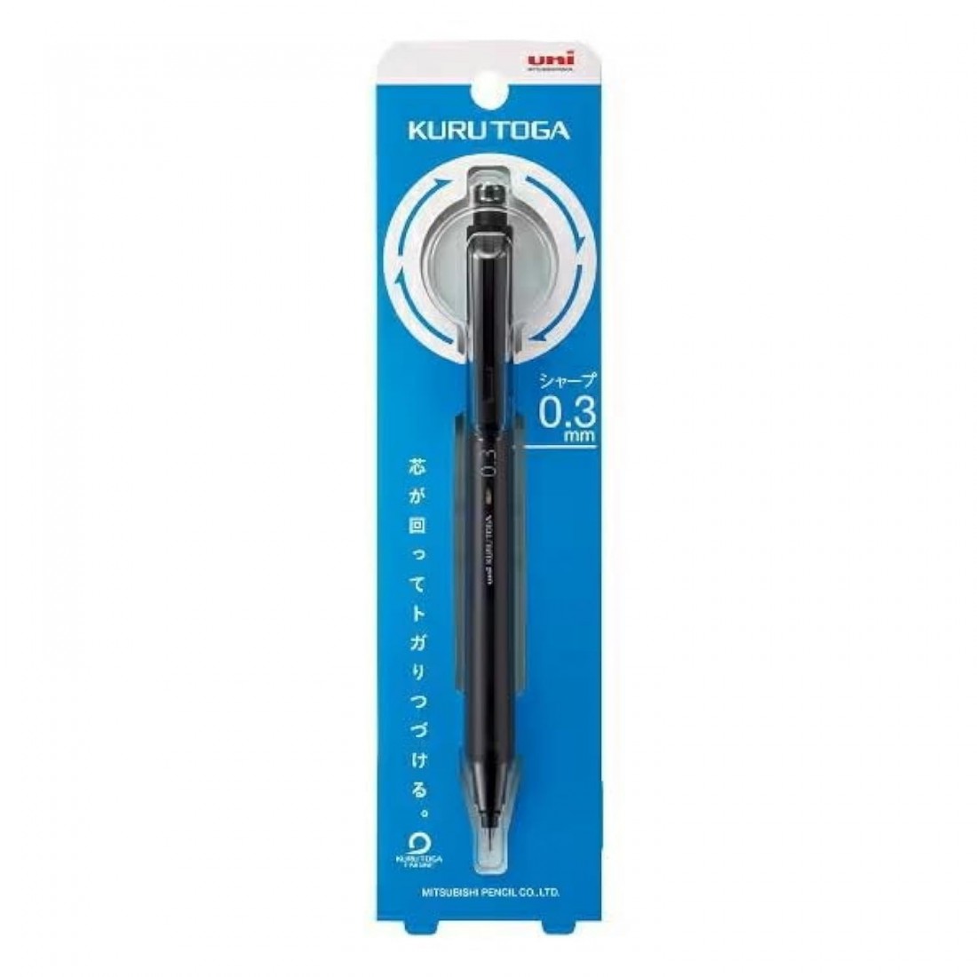 Mitsubishi Mechanical Pencil Kurutoga KS 0.3mm Black M3-KS1P.32