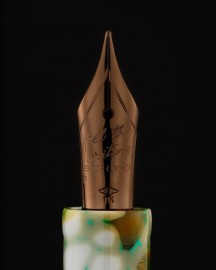 Scribo La Dotta Travertino, Limited production of 119 pieces per colour, Fountain pen