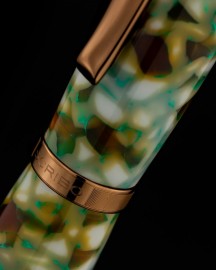 Scribo La Dotta Travertino, Limited production of 119 pieces per colour, Fountain pen