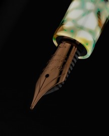 Scribo La Dotta Travertino, Limited production of 119 pieces per colour, Fountain pen