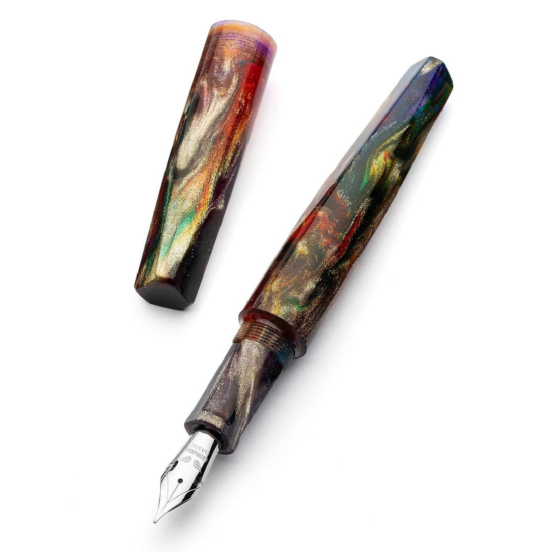 Leonardo Officina Italiana Essenza poliedrica Primary Manipulation 5 by J.Brooks Special Nib Fountain Pen