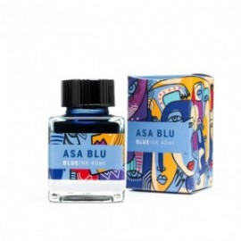 Leonardo Oficcina Italiana 40ml Asa Blue  ink bottle