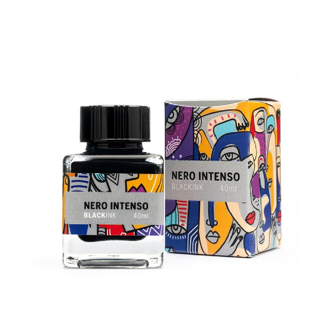 Leonardo Oficcina Italiana 40ml Nero Intenso  ink bottle