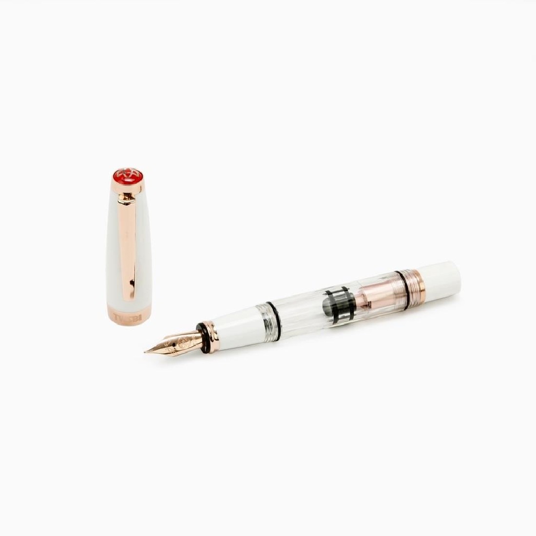 TWSBI Diamond Mini White Rose gold V2 Fountain pen