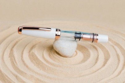 TWSBI Diamond Mini White Rose gold V2 Fountain pen