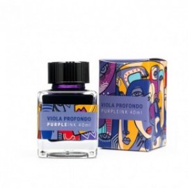 Leonardo Oficcina Italiana 40ml Viola Profondo  ink bottle