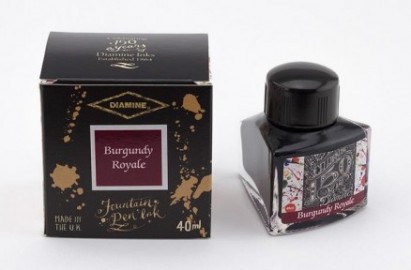 Diamine 40ml Burgundy Royale 1109 150 years anniversary  Fountain pen ink bottle