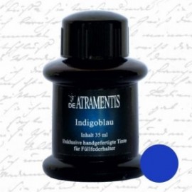 De Atramentis Indigo blue 45ml fountain pen standard ink
