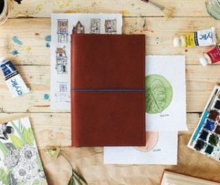 Paper Republic A5 Leather Portfolio Cognac PR