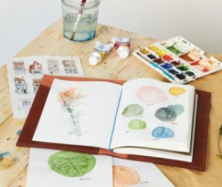 Paper Republic A5 Leather Portfolio Cognac PR