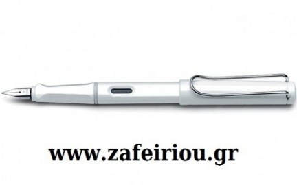 Lamy Safari Shiny White Fountain Pen 019