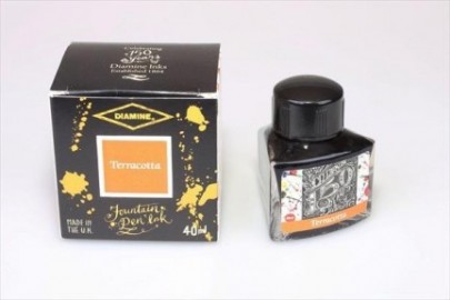 Diamine 40ml Terracota 1104 150 years anniversary Fountain pen ink bottle
