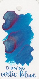 Diamine 50ml Arctic Blue Fountain pen shimmer ink bottle
