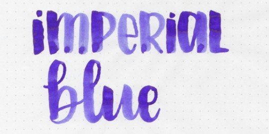 Diamine 80ml  Imperial blue 051 Fountain pen ink botlle
