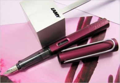 Lamy Al - Star purple fountain pen 029