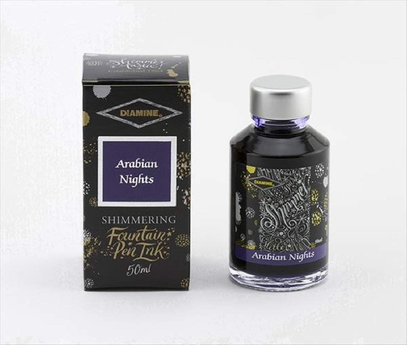 Diamine 50ml Arabian Nights Fountain pen shimmer ink bottle