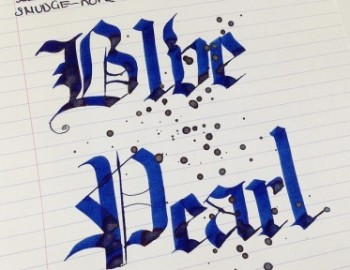 Diamine 50ml Blue Pearl Fountain pen shimmer ink bottle