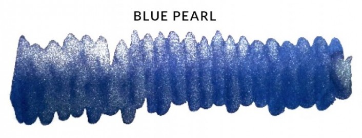 Diamine 50ml Blue Pearl Fountain pen shimmer ink bottle