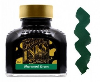 Diamine 80ml Sherwood Green Fountain pen ink bottle