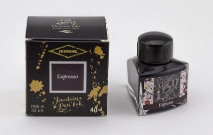 Diamine 40ml Espresso 1114 150 years anniversary Fountain pen ink bottle