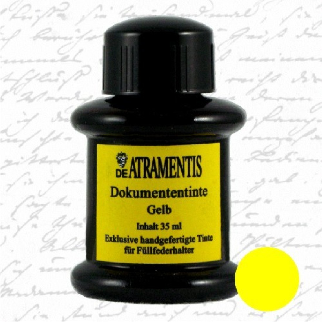 De Atramentis Document ink 45ml Yellow