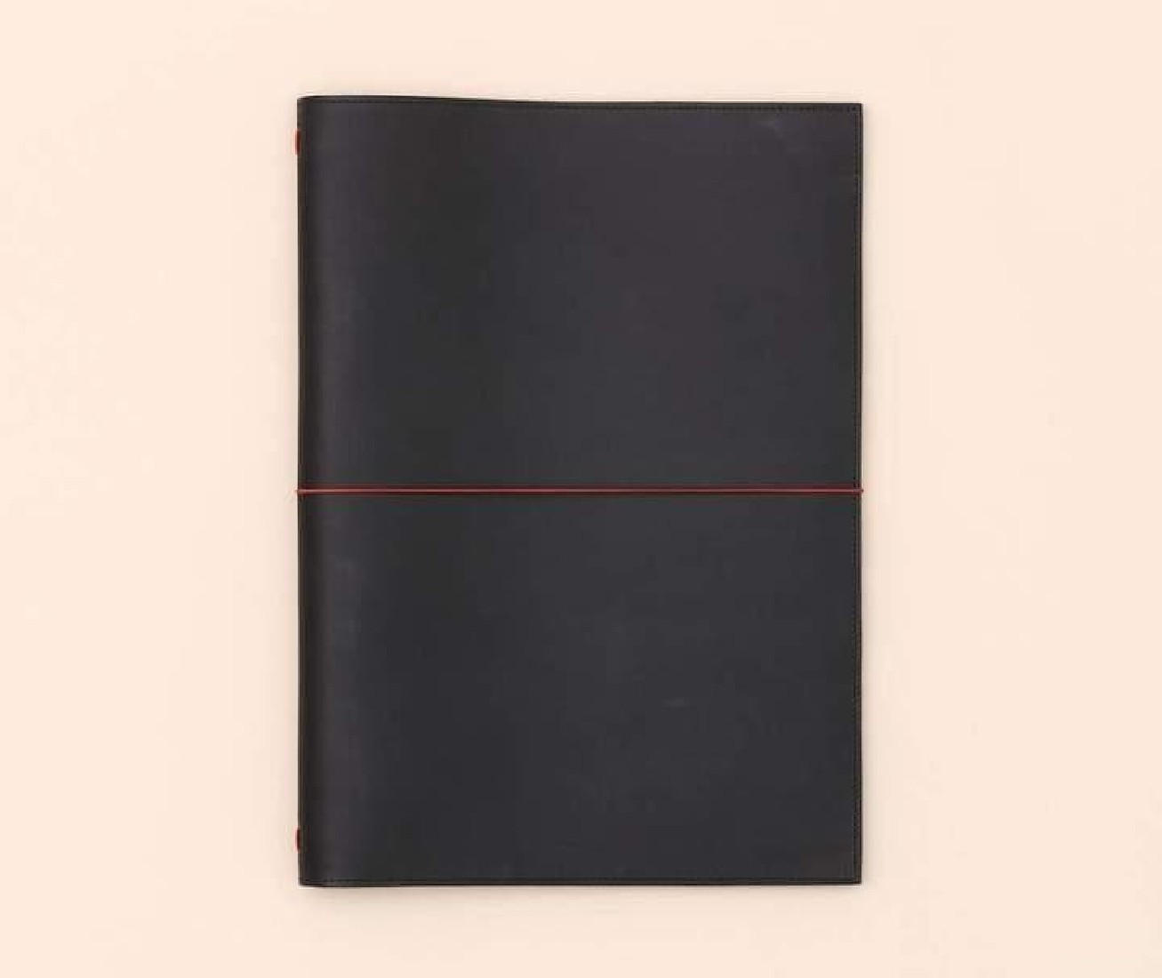 Paper Republic A4 Leather Portfolio Black