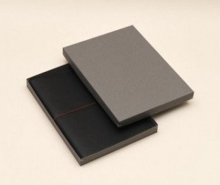 Paper Republic A4 Leather Portfolio Black