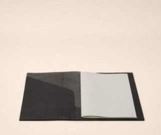 Paper Republic A4 Leather Portfolio Black