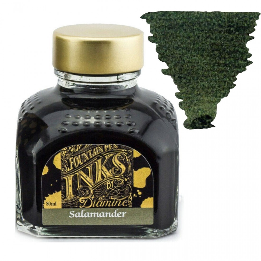 Diamine 80ml Salamander Fountain pen ink bottle