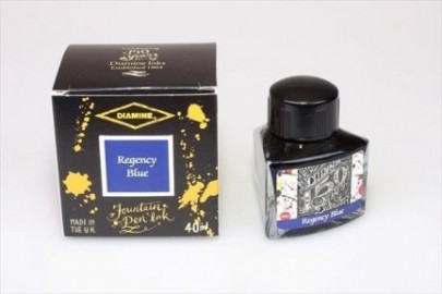 Diamine 40ml Regency Blue 1106 150 years anniversary Fountain pen ink bottle