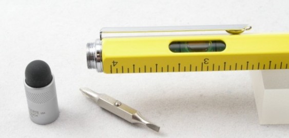 ONE TOUCH STYLUS 9 FUNCTION TOOL BALLPEN YELLOW MONTEVERDE M