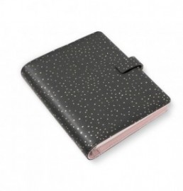 Filofax Organiser A5 Confetti Charcoal 028743