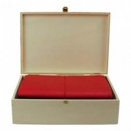 Paper Republic the writers essentials [xl] red leather journal kit