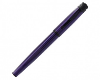 Retro 51 Tornado Stealth - Midnight Purple Fountain Pen VRF-S2418