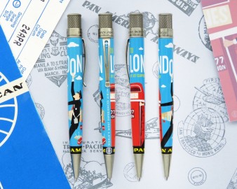 Retro 51 Tornado Rollerball Pen - Pan Am - London Poster Rollerball ARR-2410