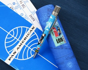 Retro 51 Tornado Rollerball Pen - Pan Am - London Poster Rollerball ARR-2410