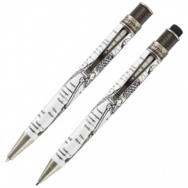 Retro 51 Tornado Gift Set Rollerball and Mechanical pencil - Dr. Gray VRS-1346